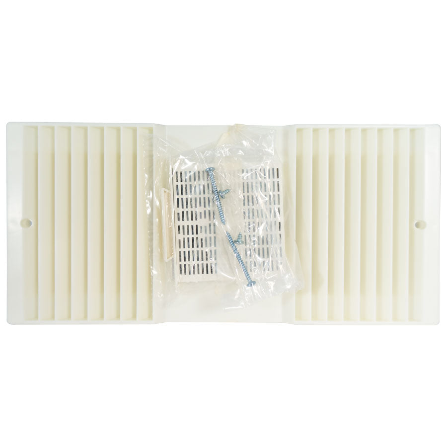 Rush Hampton CA90 Ductless Fan Louver, Filter and Screws, Beige (Replaces Old SKU 15353) (SKU 25353)