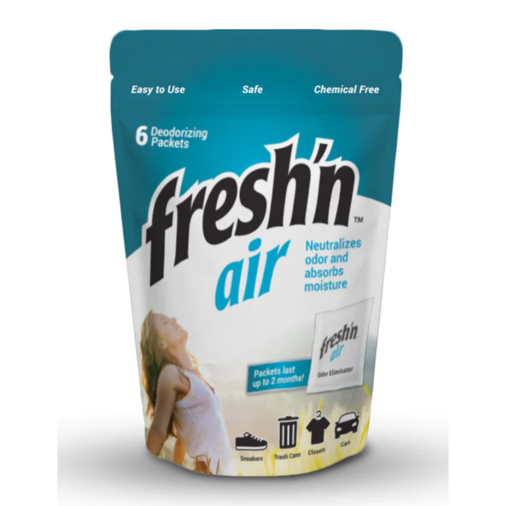 Fresh’n Air Odor Eliminator Packets – 6 Count (SKU 23714)