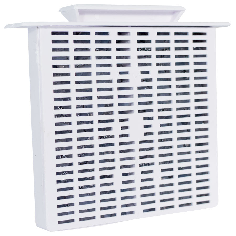 Rush Hampton CA90 Ductless Fan Refillable Filter - White (Replaces Old SKU 16407)